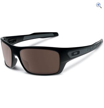 Oakley Turbine Sunglasses (Matte Black/Warm Grey) - Colour: Matte Black Oakley Turbine Sunglasses (Matte Black/Warm Grey) - Colour: Matte Black